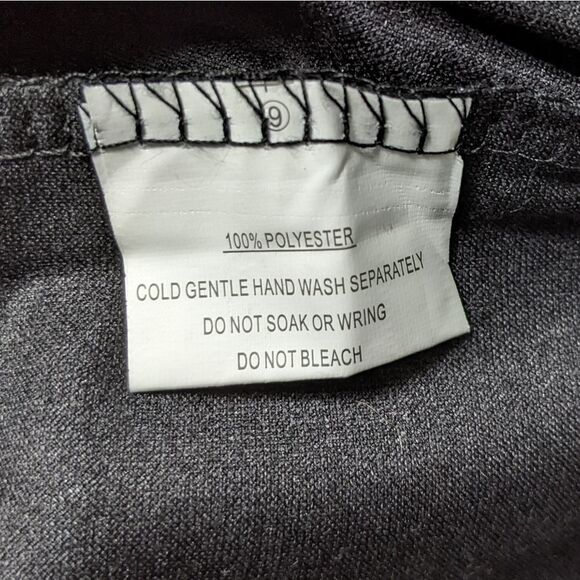 NWT SELFIE LESLIE Faux Suede Lace Cutout Back Skater Dress S - Picture 7 of 9